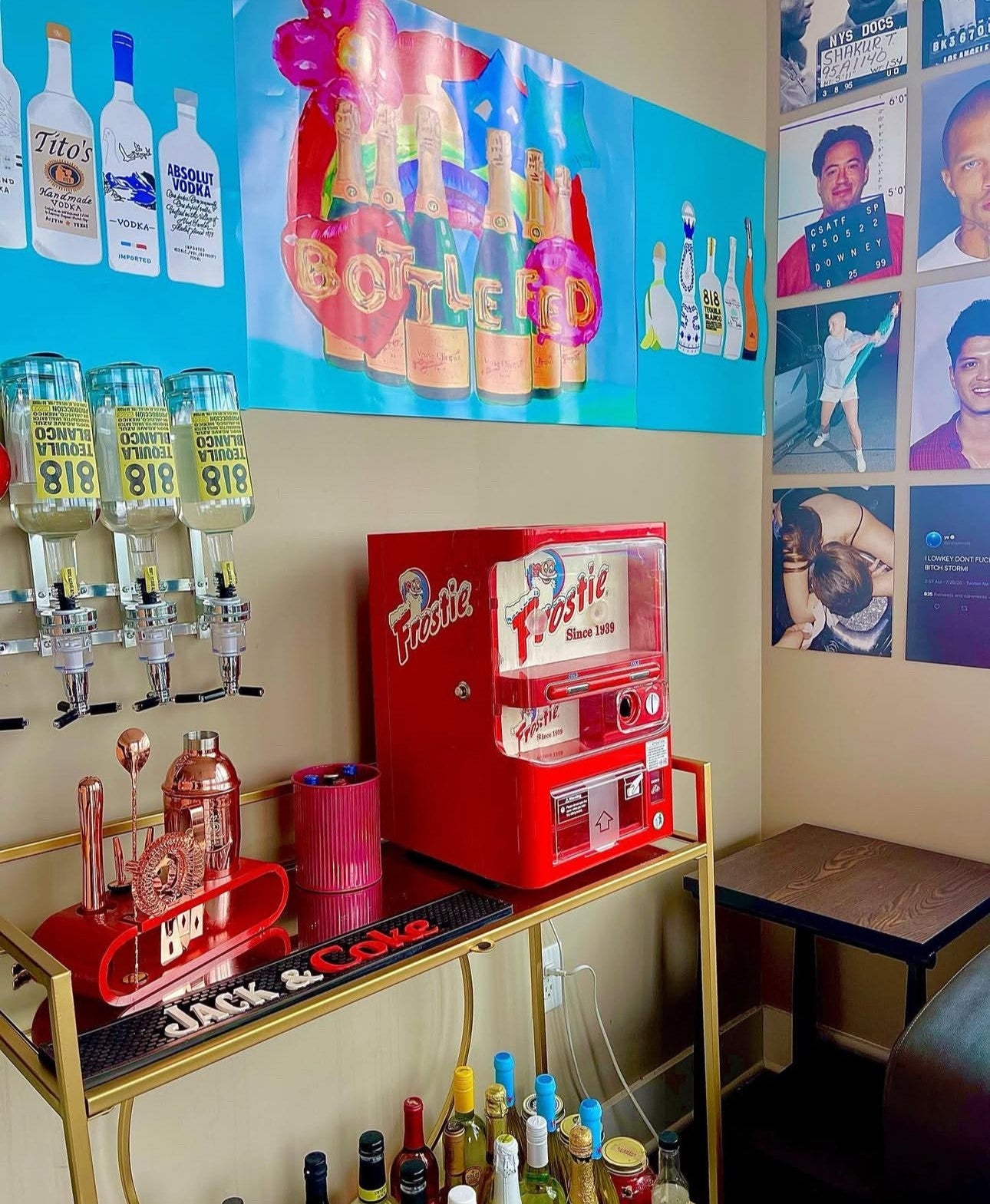 Why Posters Are the Perfect Bar Cart Accessory