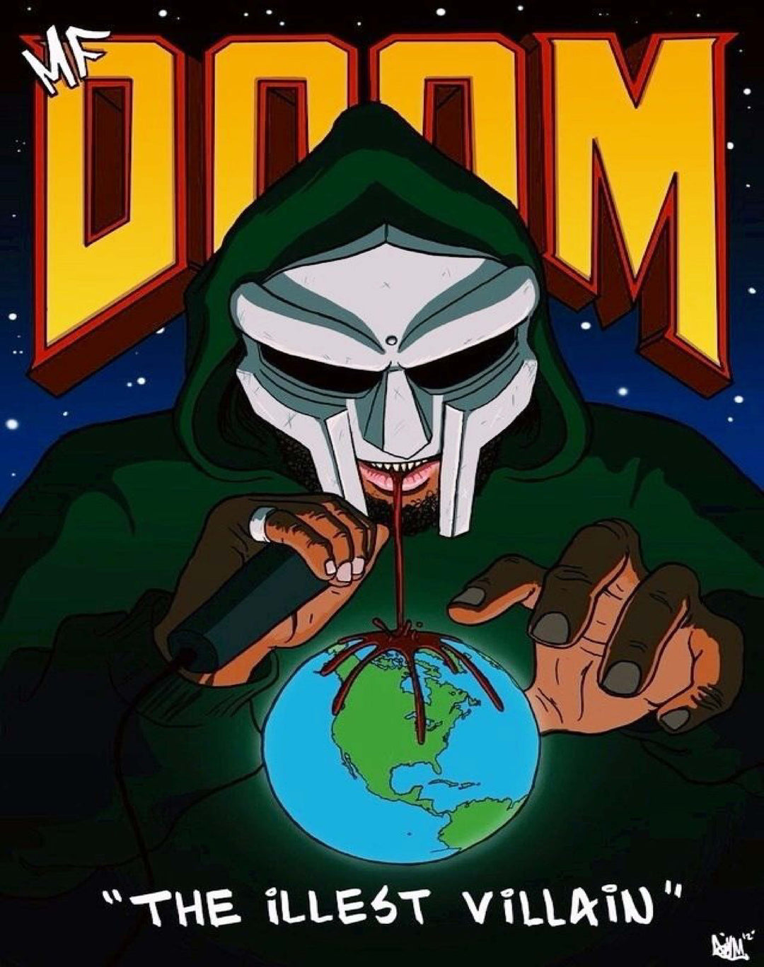ILLEST VILLAIN POSTER - PosterFi