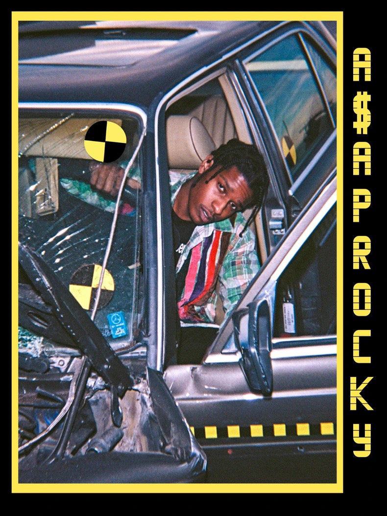 ROCKY BLACK YELLOW POSTER - PosterFi