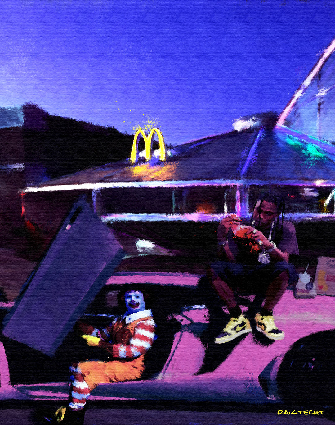 THE TRAVIS MEAL POSTER - PosterFi