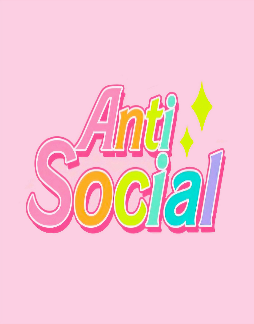 ANTI SOCIAL POSTER - PosterFi