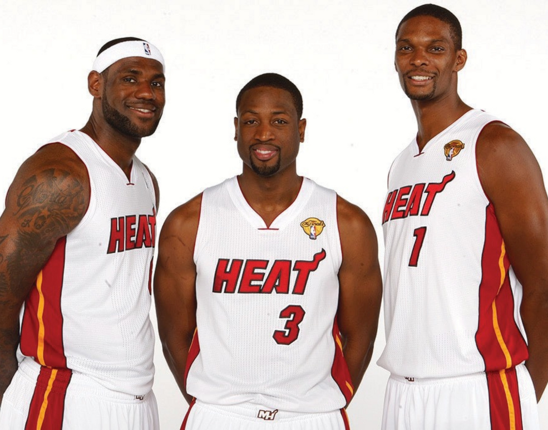 BIG 3 MIAMI HEAT POSTER - PosterFi