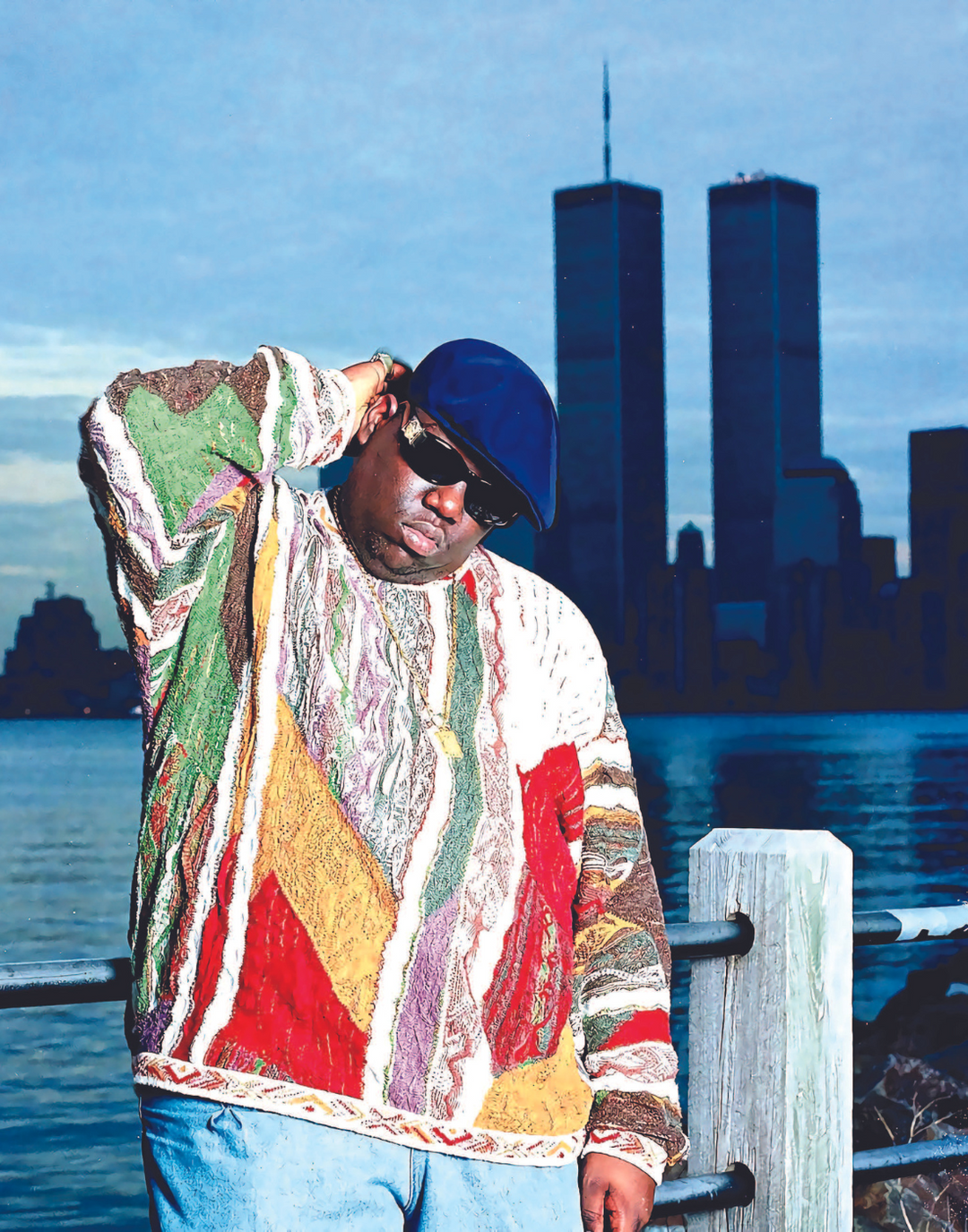 BIGGIE SKYLINE POSTER - PosterFi