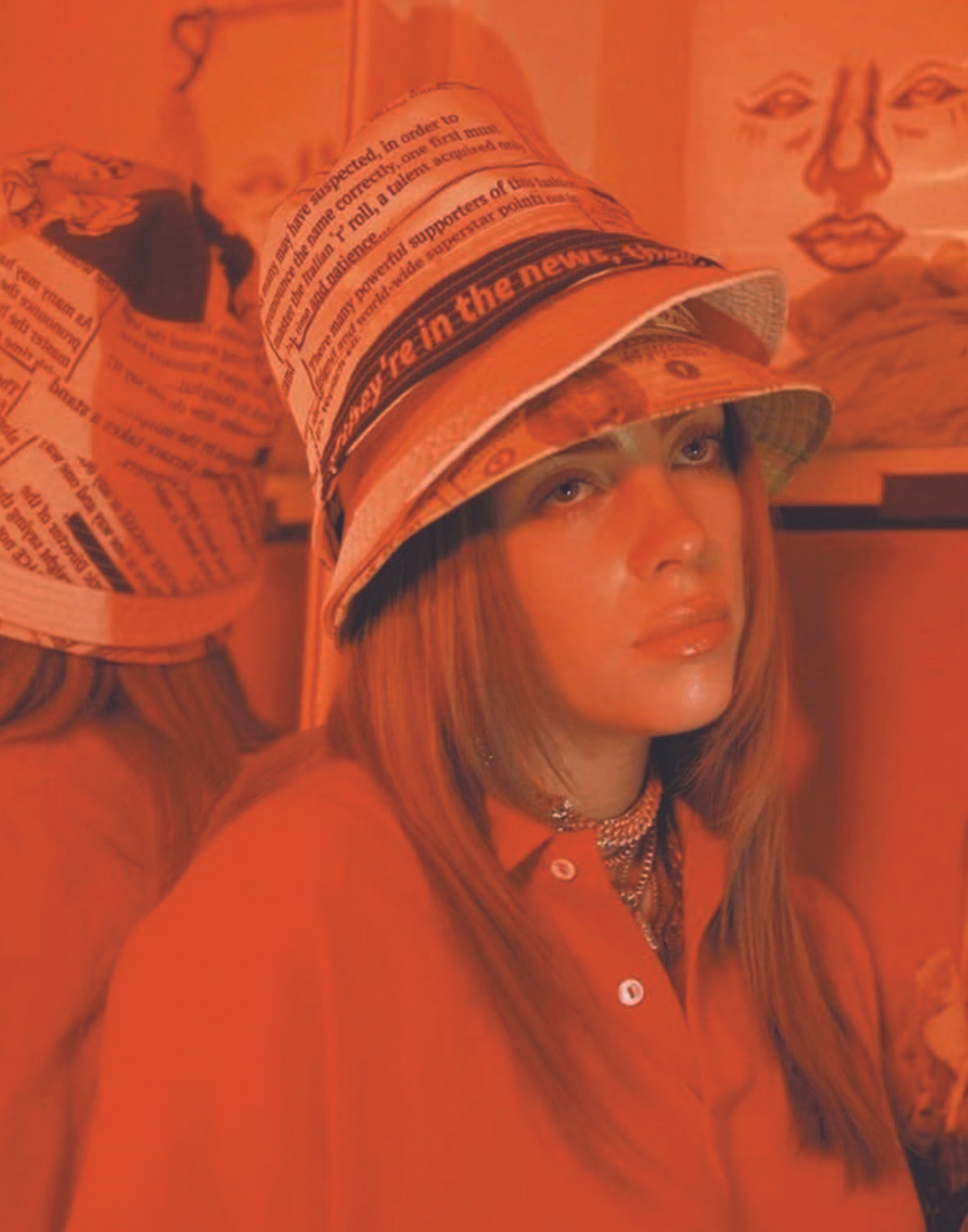 BILLIE EYELASH POSTER - PosterFi