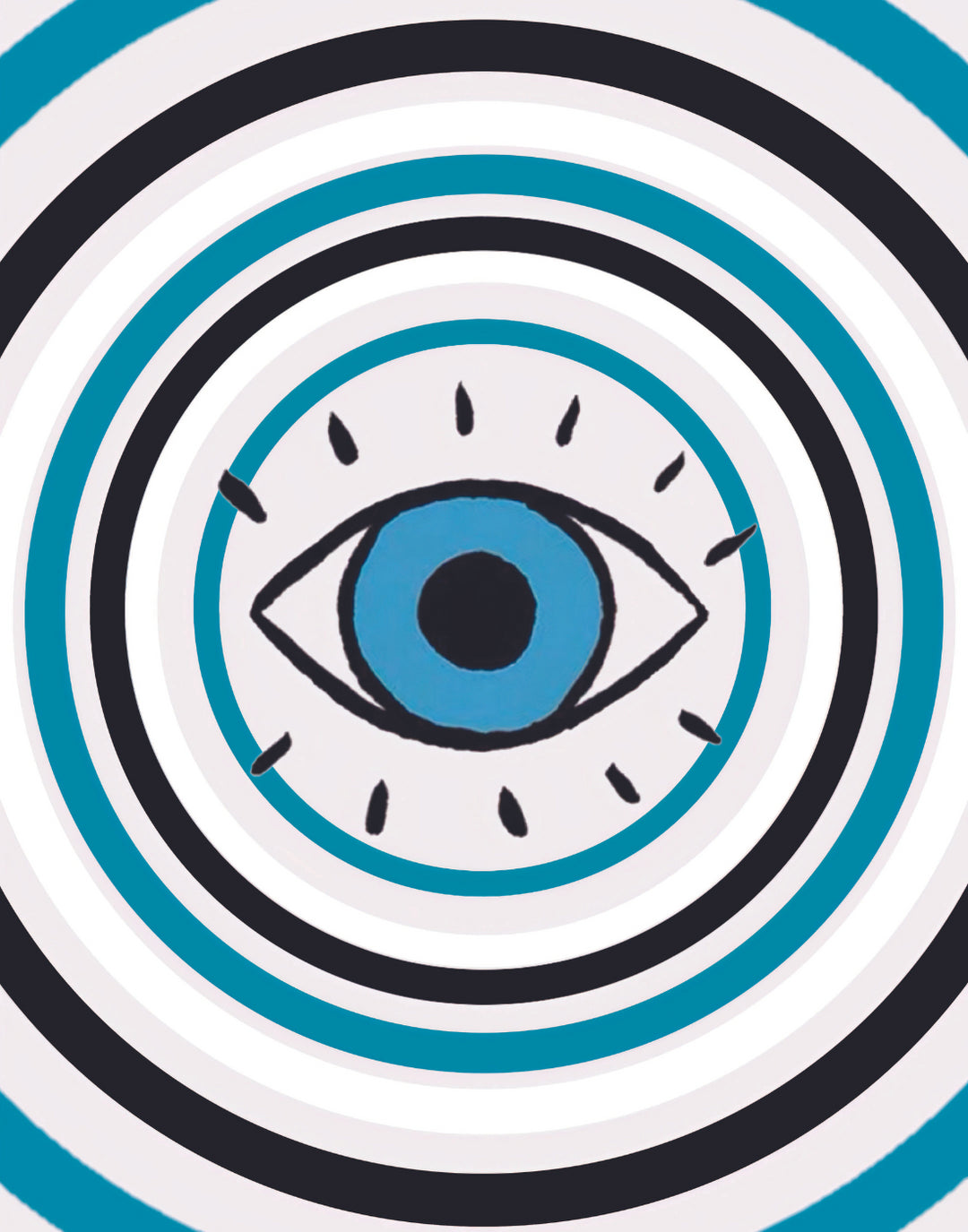 BLUE EYED POSTER - PosterFi