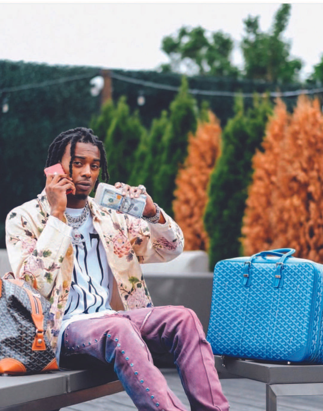 BLUE GOYARD POSTER - PosterFi
