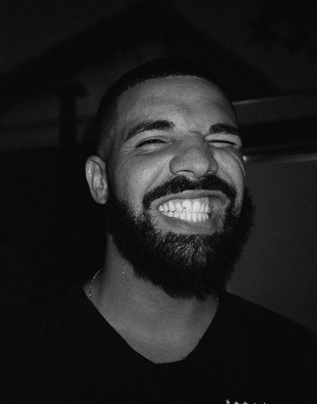 B&W DRAKE POSTER - PosterFi