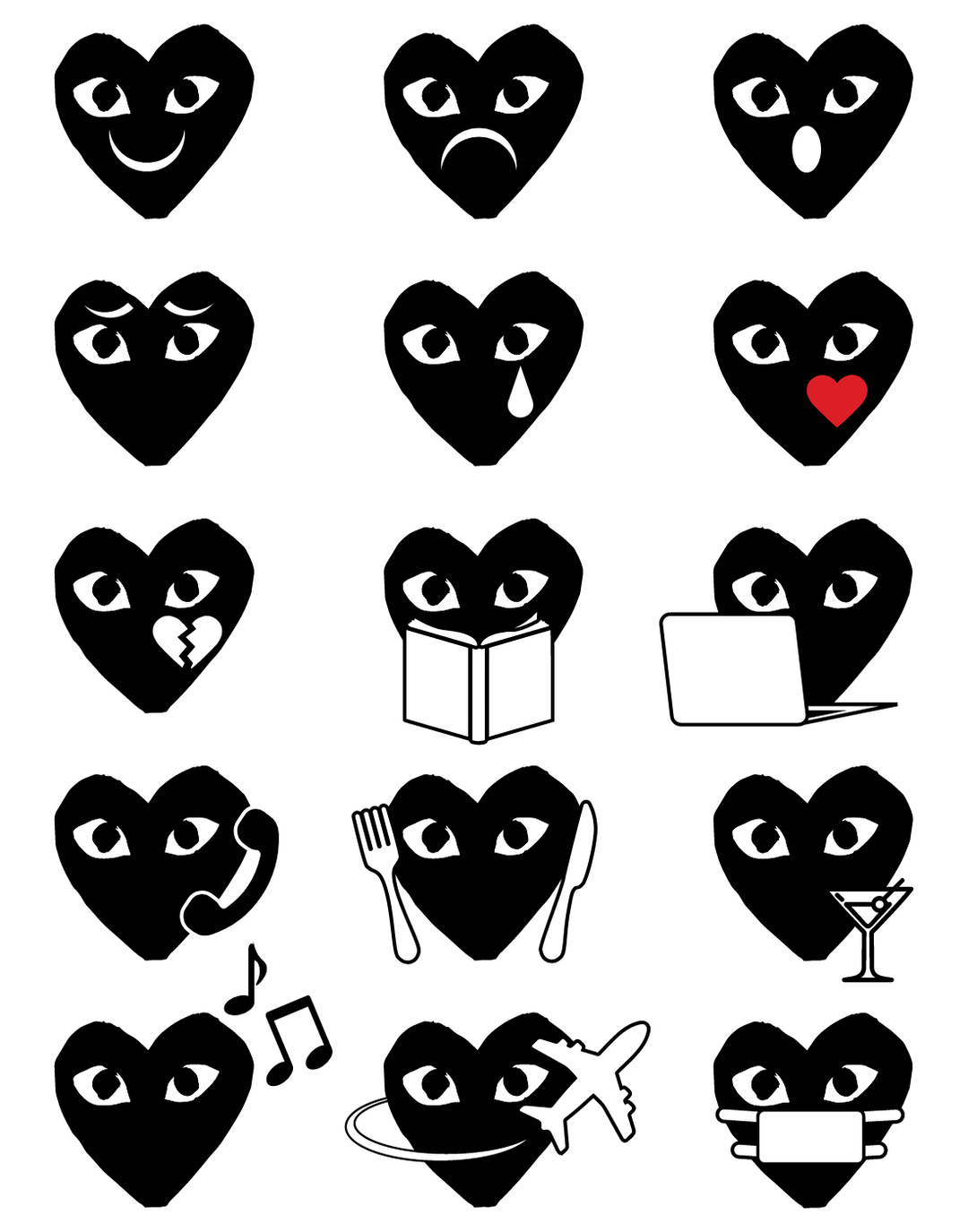 CDG EMOJI POSTER - PosterFi