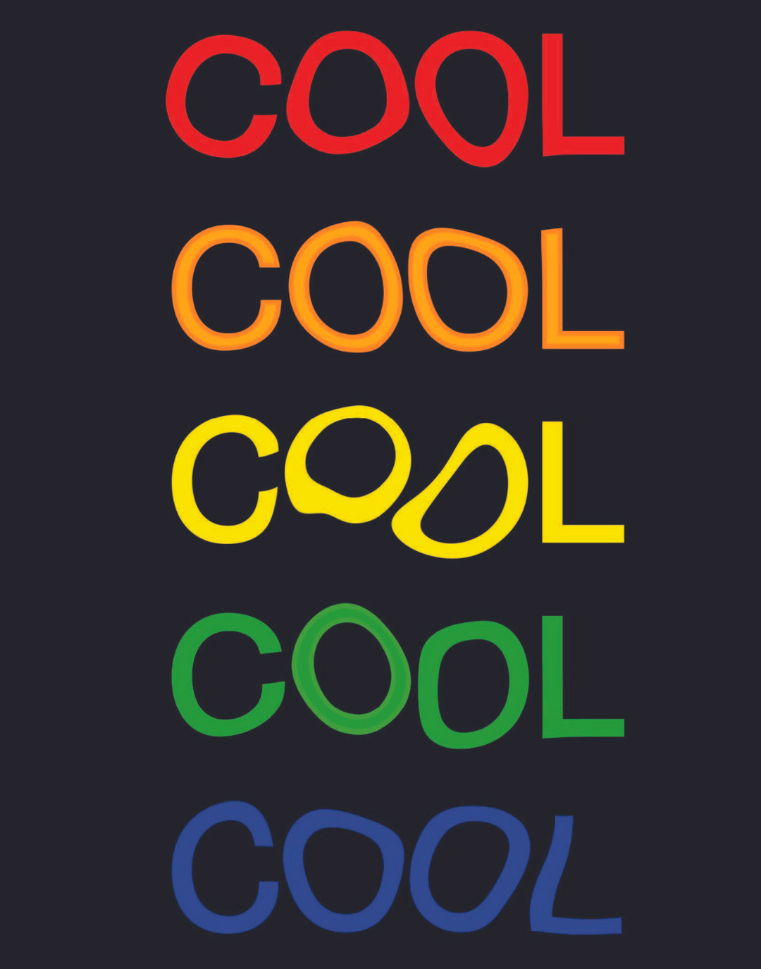 COOL RAINBOW POSTER - PosterFi