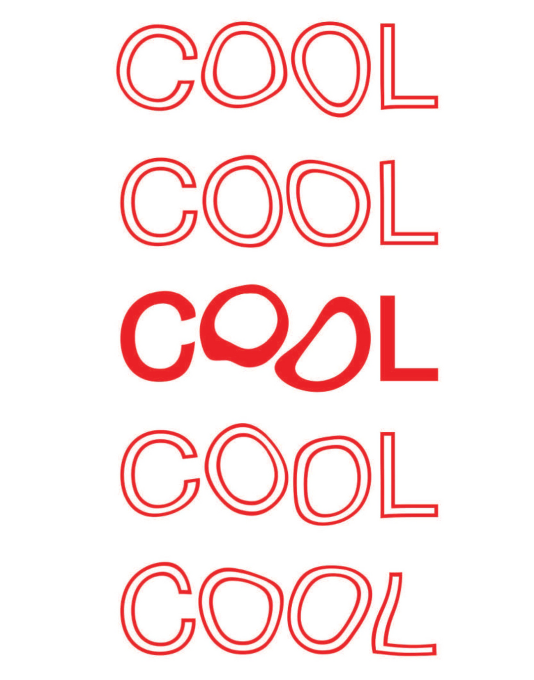 COOL RED POSTER - PosterFi