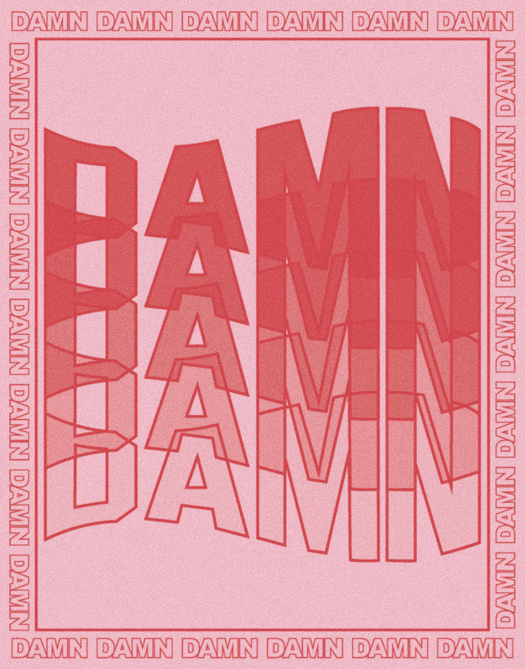 DAMN DAMN POSTER - PosterFi
