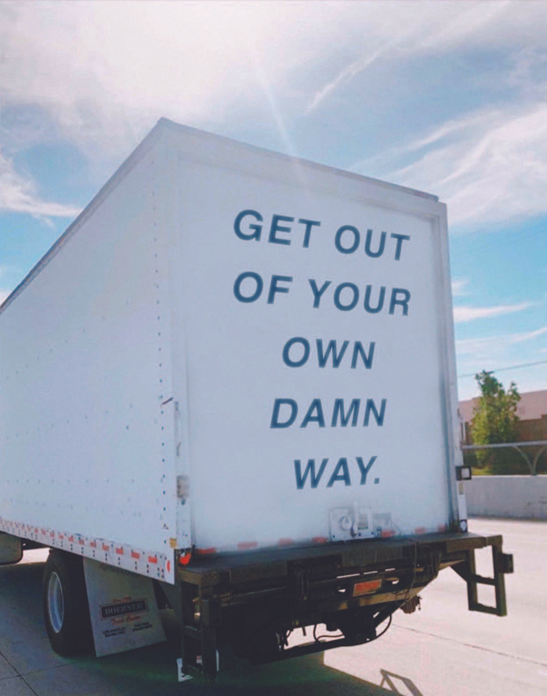 DAMN WAY POSTER - PosterFi