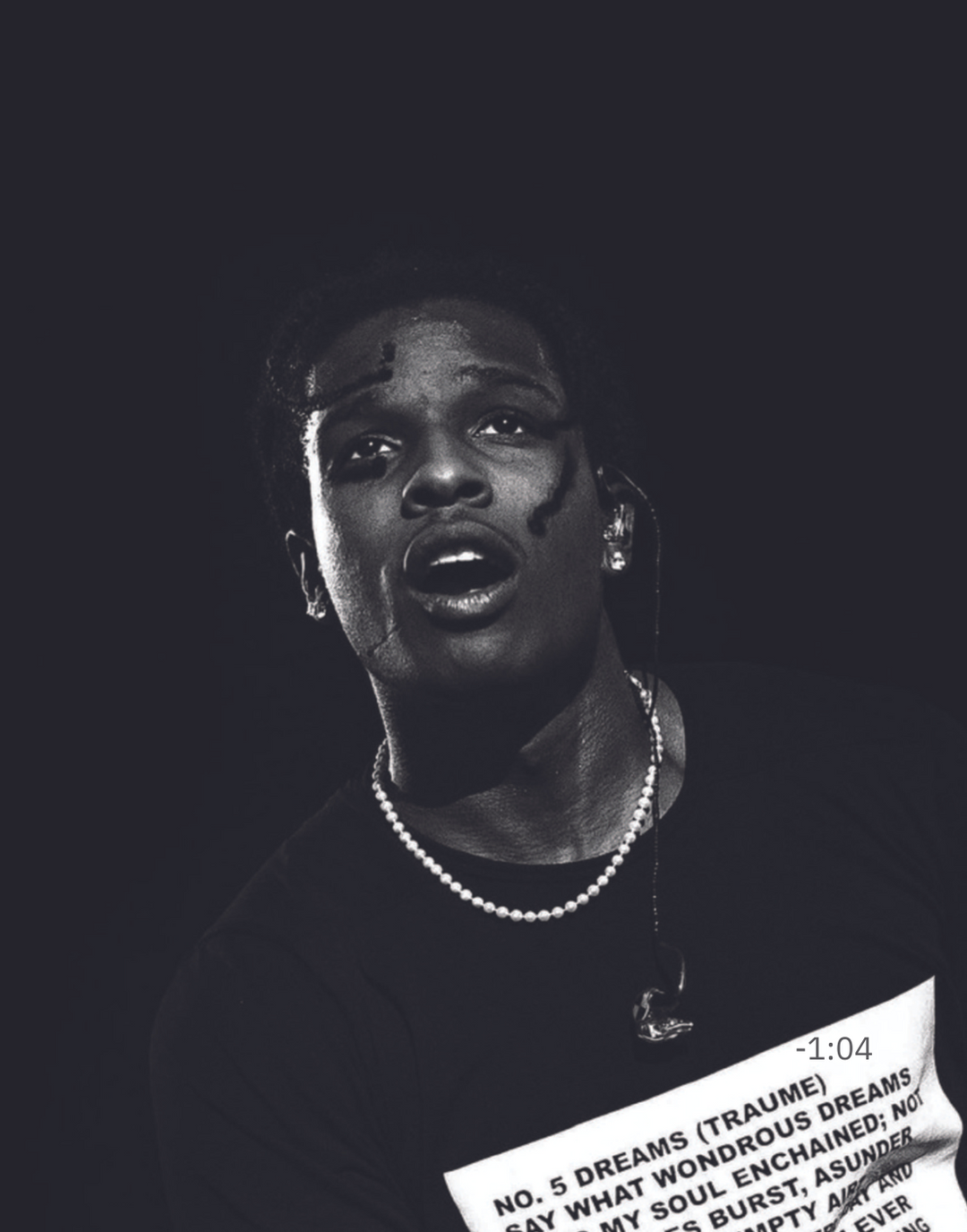 DARK ASAP ROCKY POSTER - PosterFi