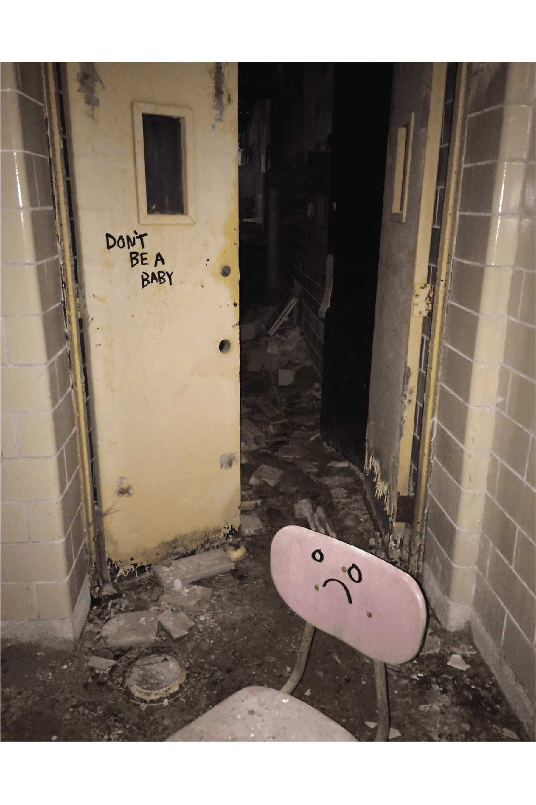 DONT B A BABY POSTER - PosterFi