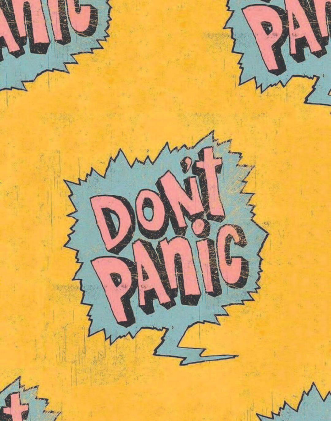 DONT PANIC POSTER - PosterFi
