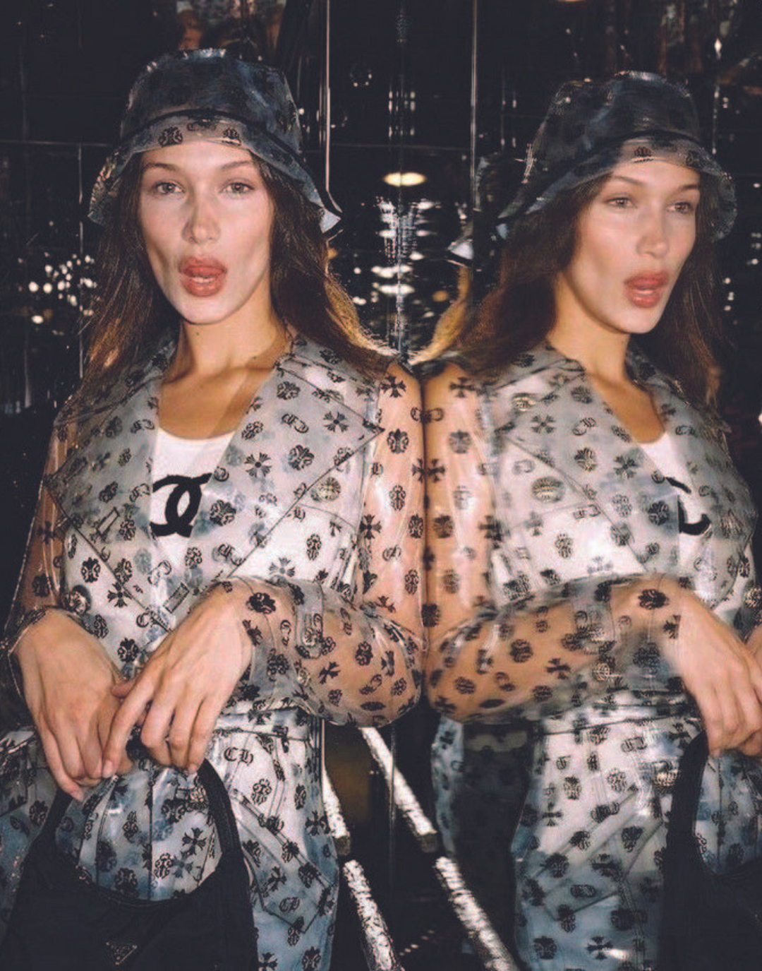 DOUBLE HADID POSTER - PosterFi