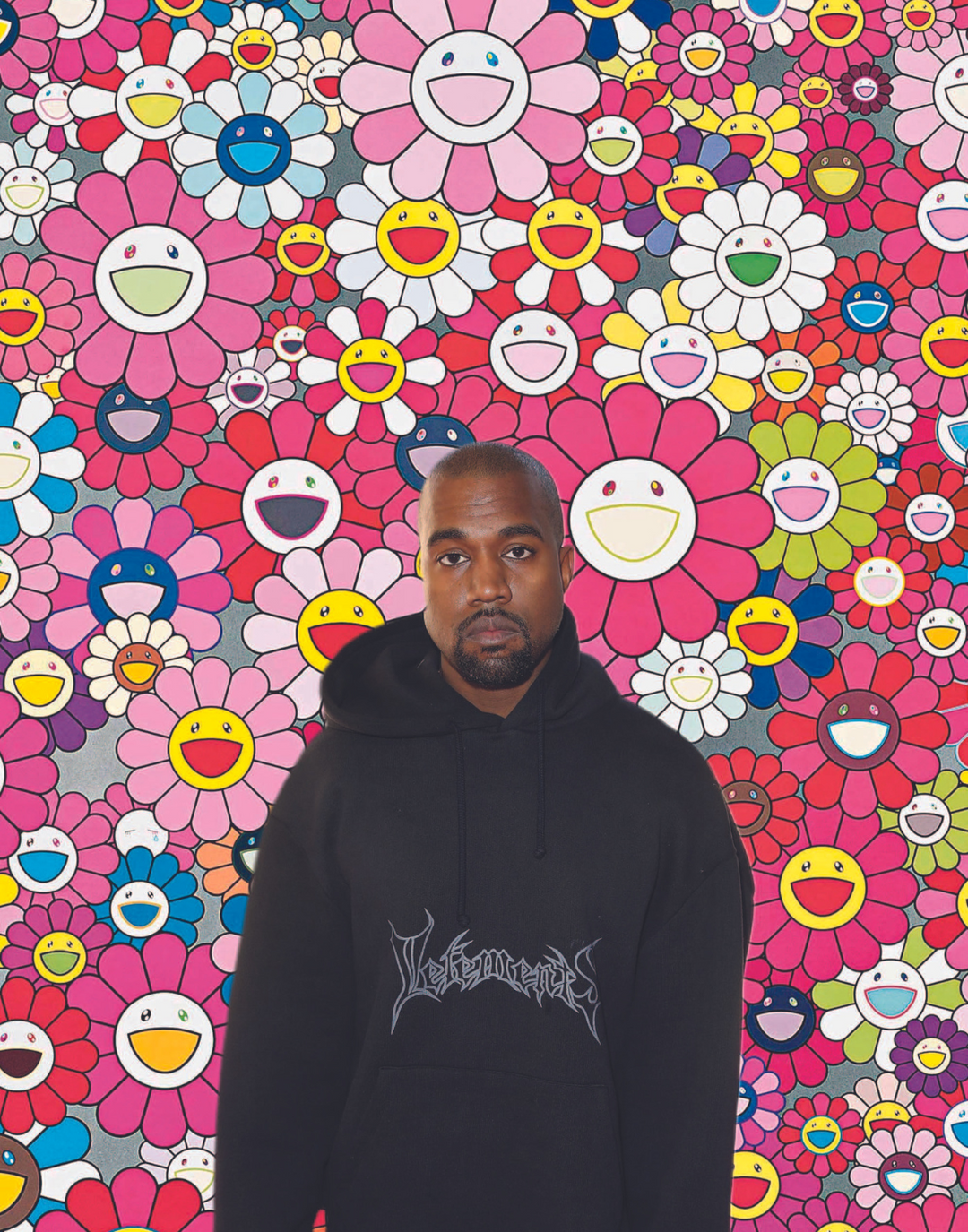FLOWER KANYE POSTER - PosterFi