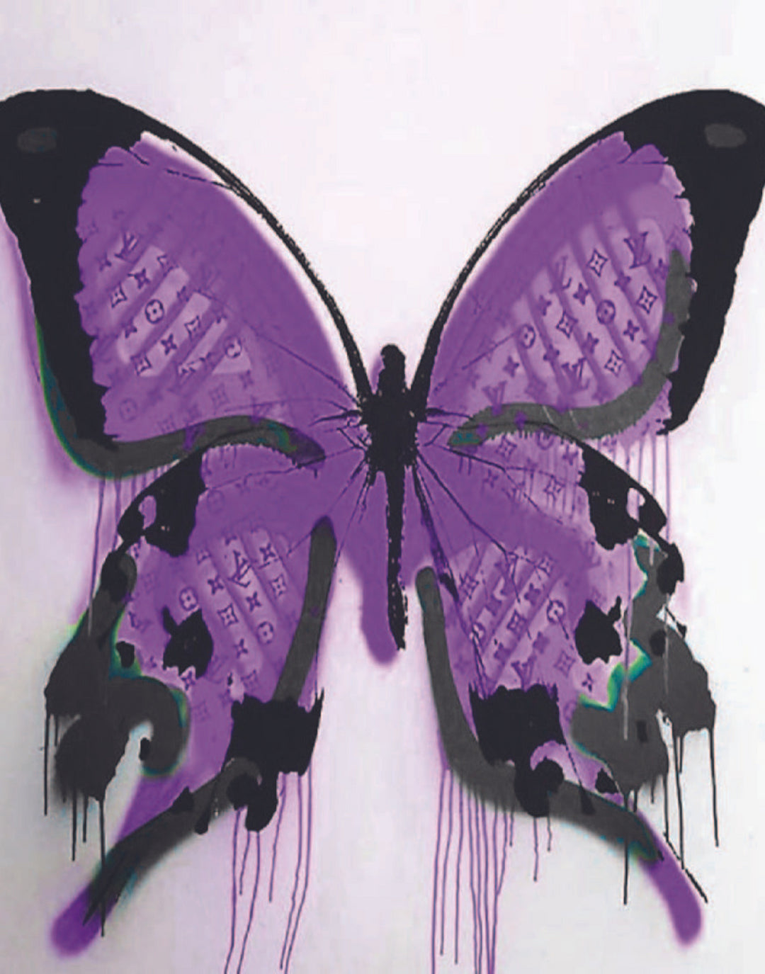 FLY PURPLE POSTER - PosterFi