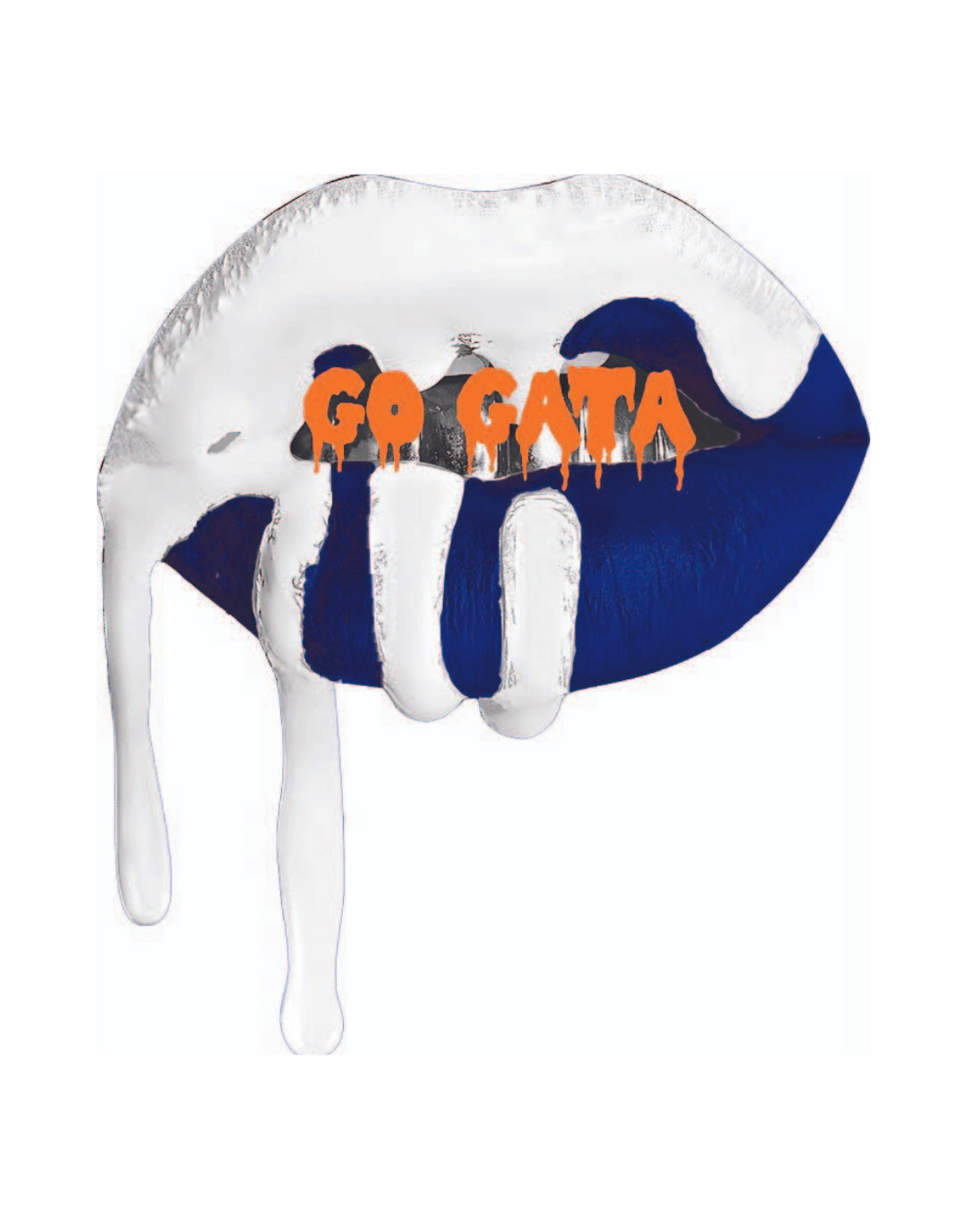GATOR LIPS POSTER - PosterFi