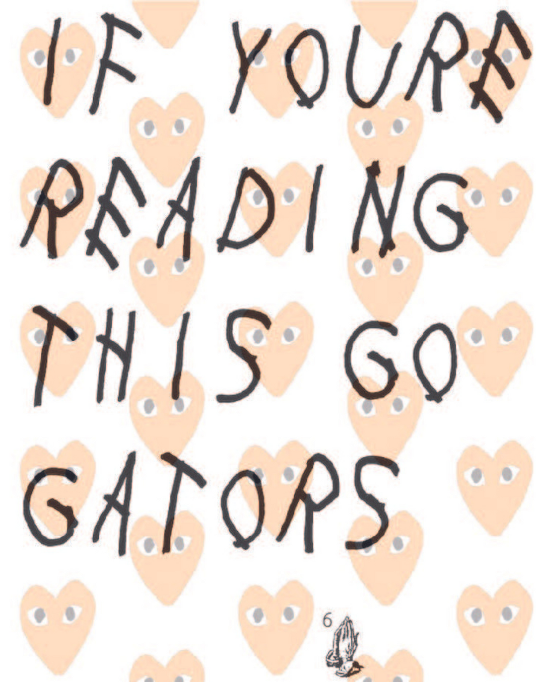 GATORS X CDG POSTER - PosterFi