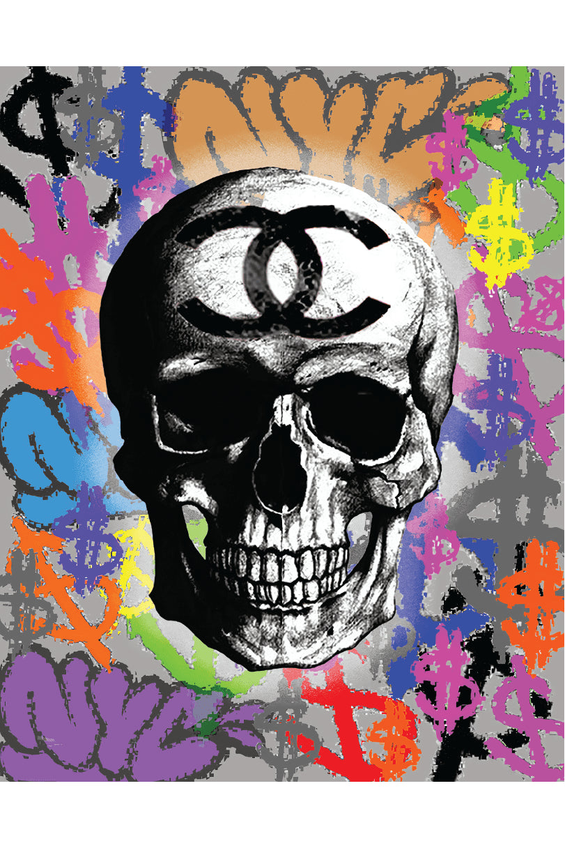 GRAFFITI SKULL POSTER - PosterFi