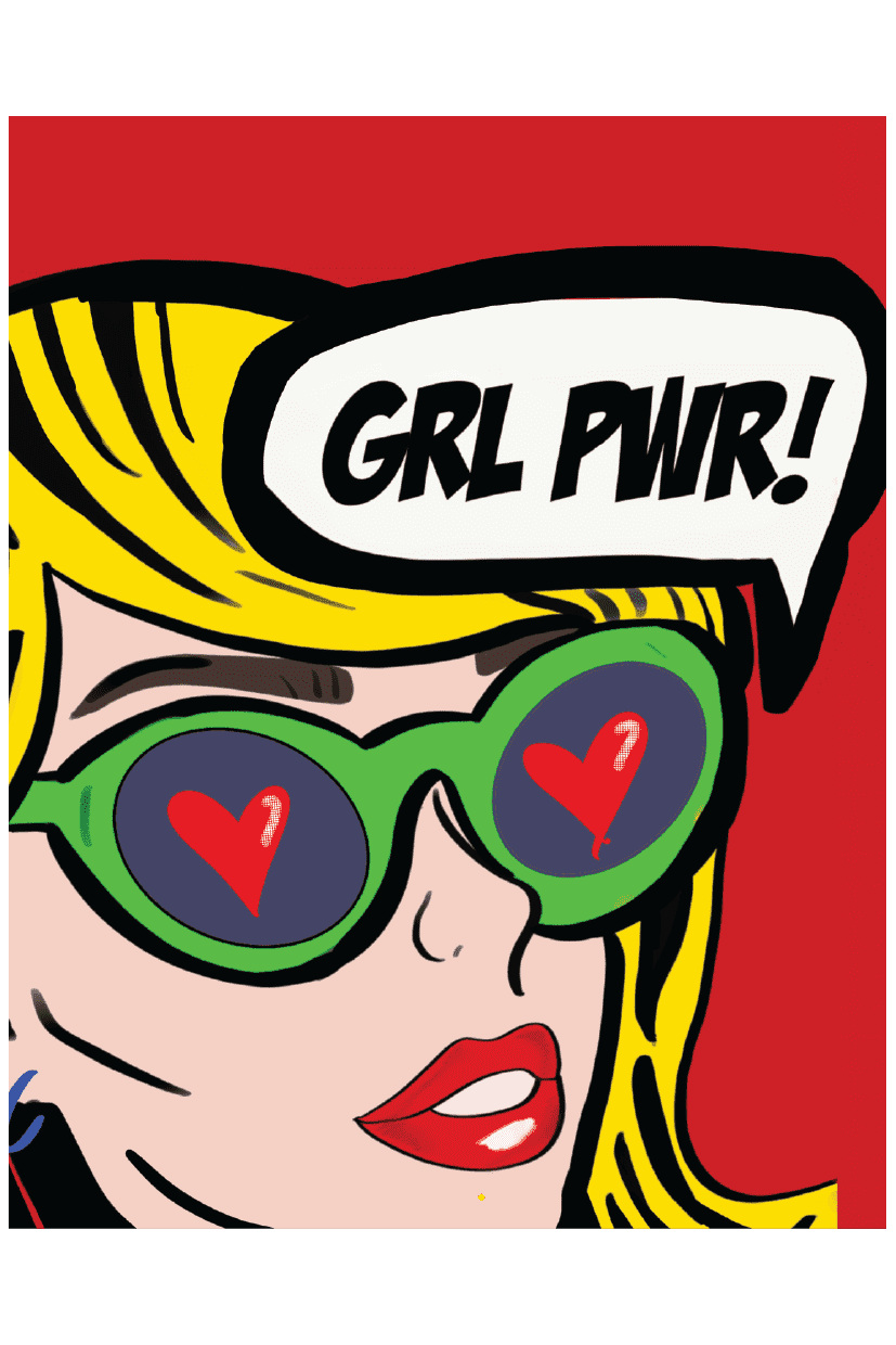 GRL PWR POSTER - PosterFi