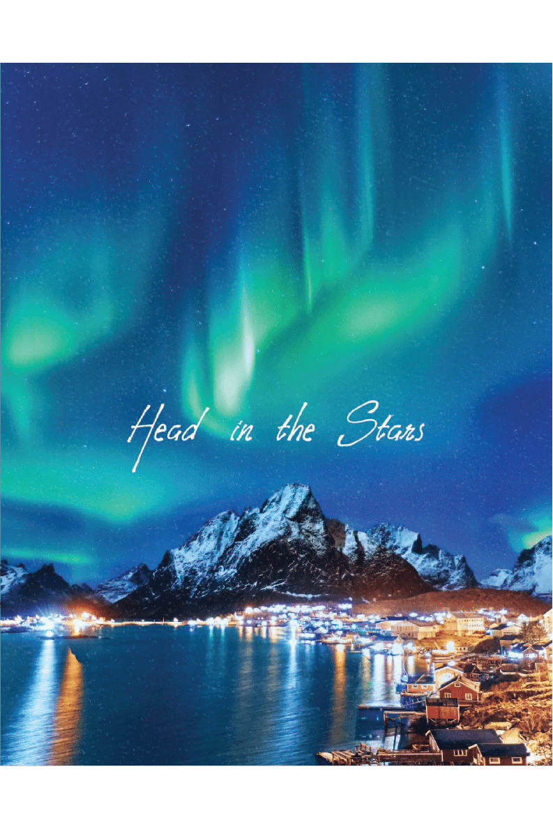 HEAD IN THE STARS POSTER - PosterFi