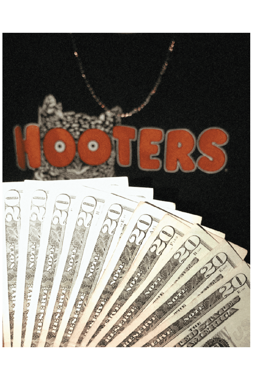 HOOTERS MONEY POSTER - PosterFi