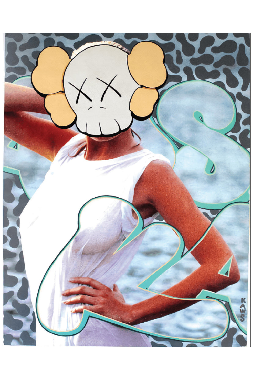 KAWS GIRL POSTER - PosterFi