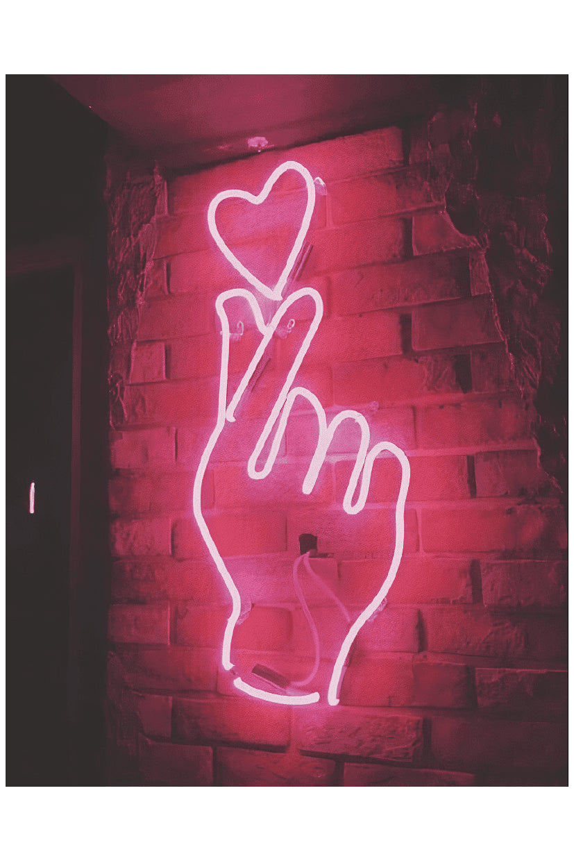 LED HAND POSTER - PosterFi