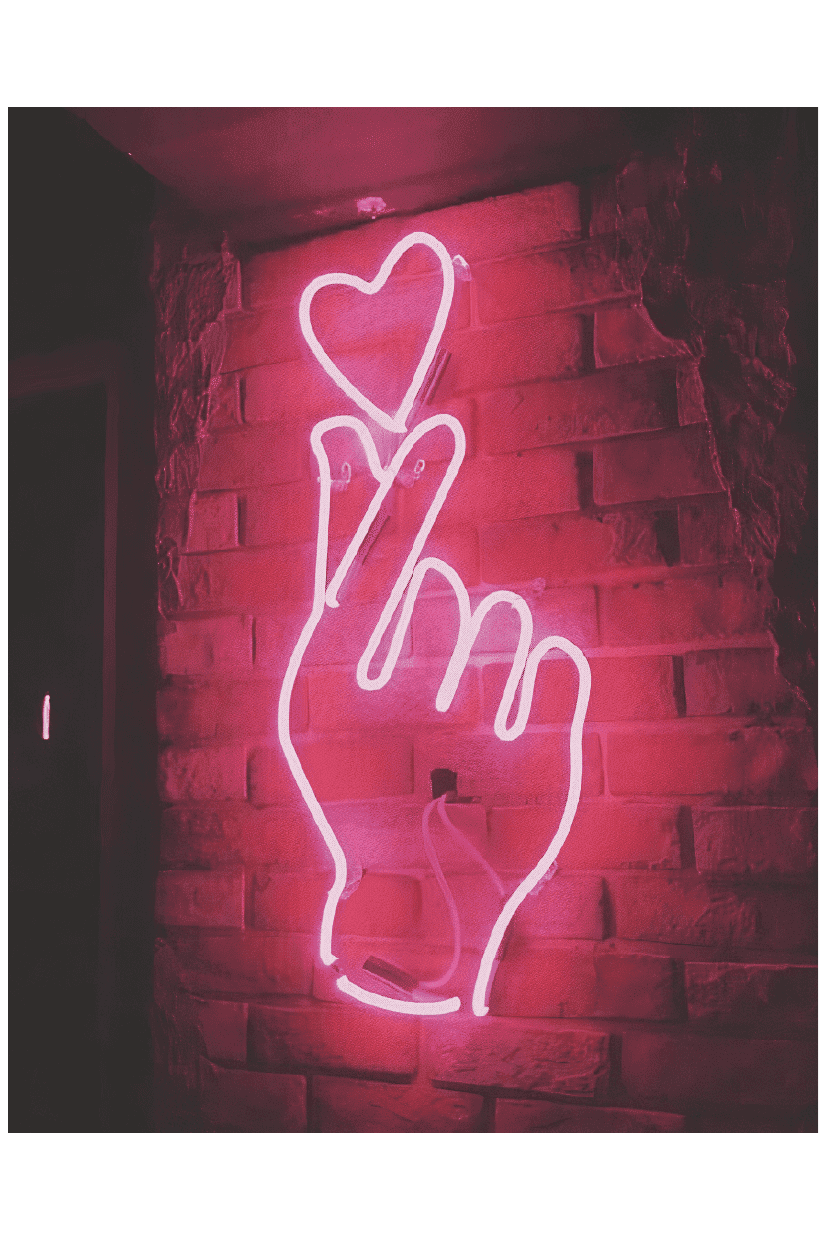 LED HAND POSTER - PosterFi