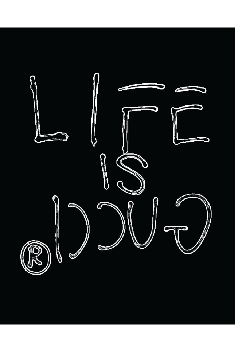 LIFE IS GUCCI POSTER - PosterFi