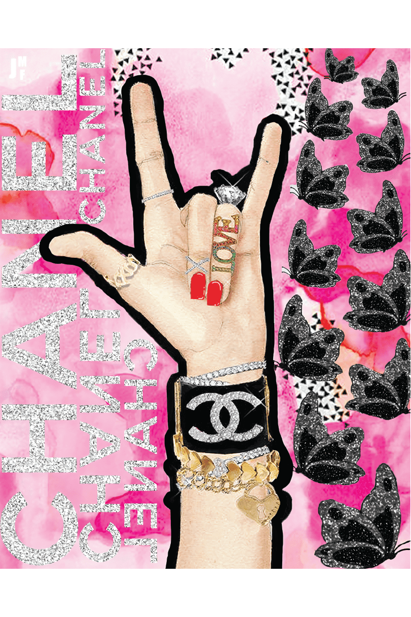 LOVE HAND POSTER - PosterFi