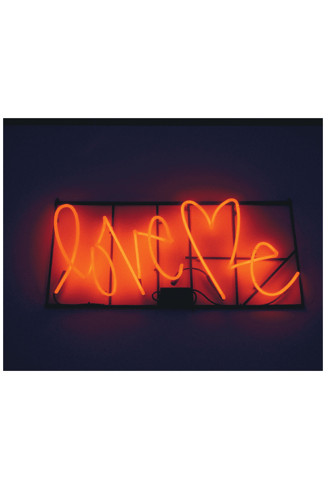 LOVE ME LED POSTER - PosterFi