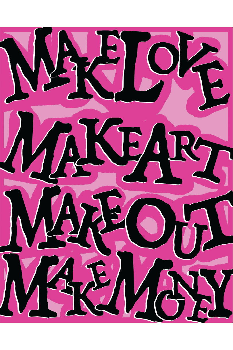 MAKE LOVE N ART POSTER - PosterFi