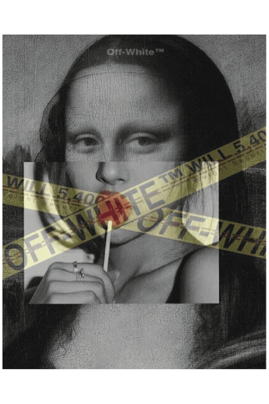 MONA OFF WHITE POSTER - PosterFi