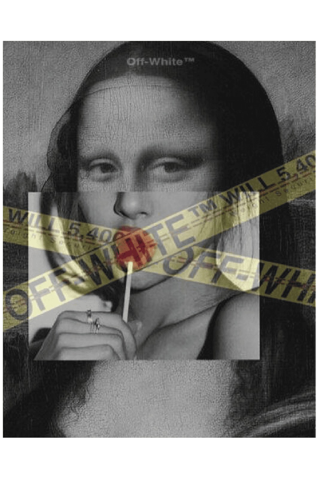 MONA OFF WHITE POSTER - PosterFi