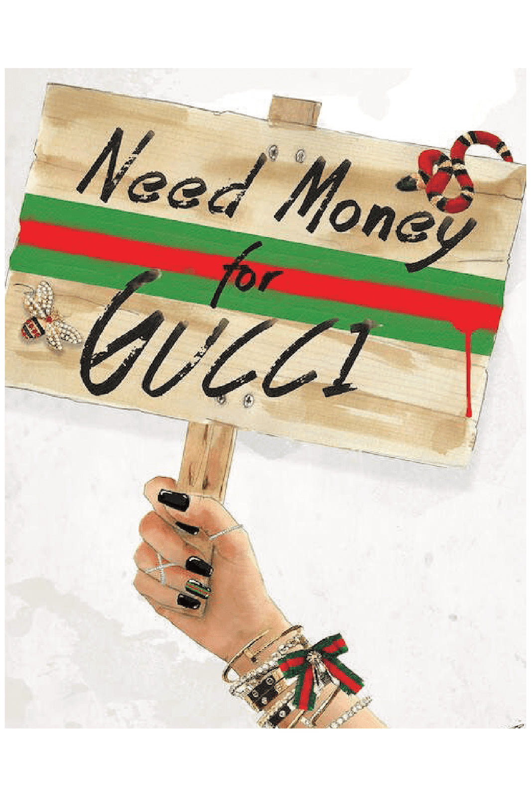 MONEY FOR GG POSTER - PosterFi