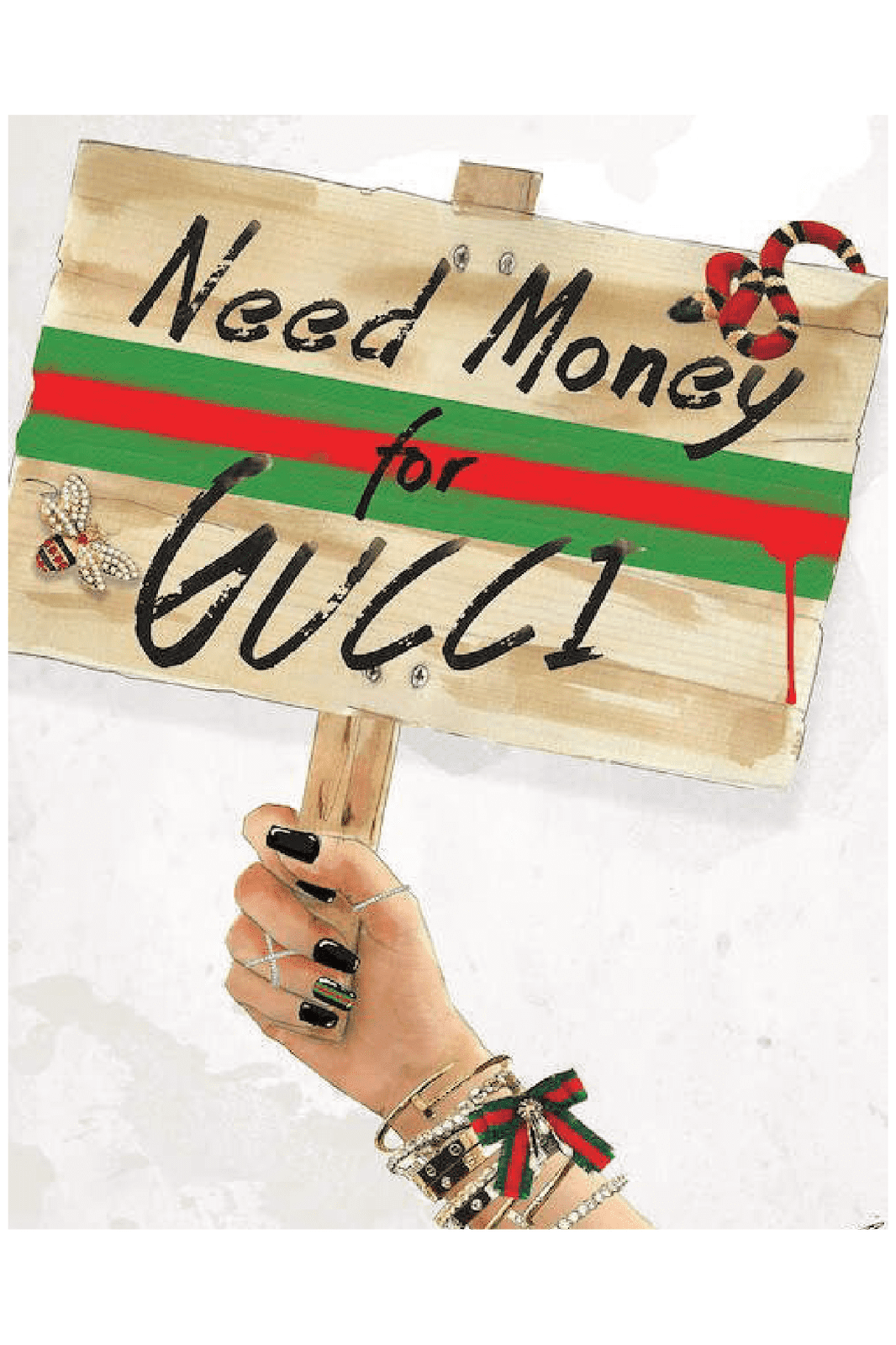 MONEY FOR GG POSTER - PosterFi