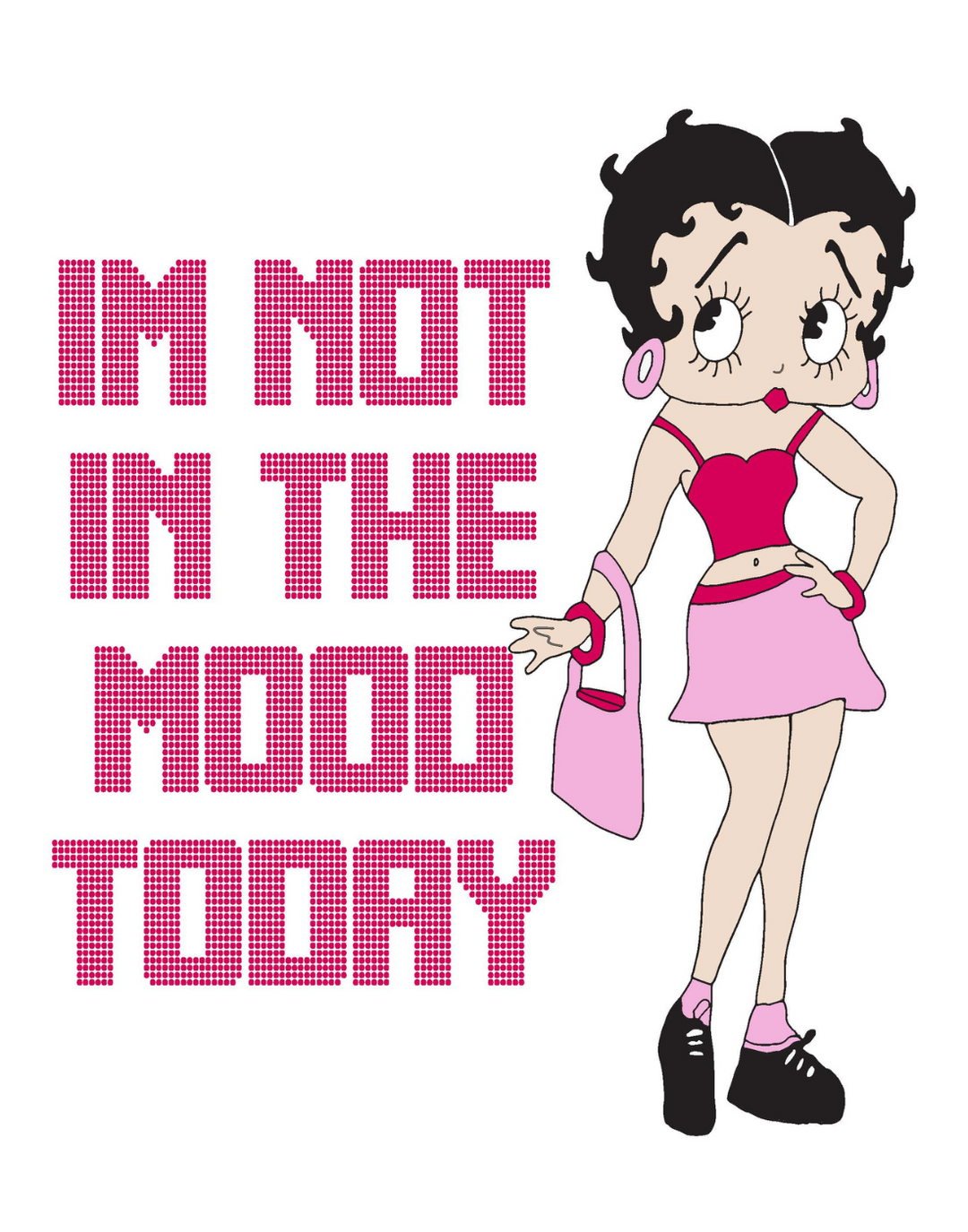 NOT IN THE MOOD POSTER - PosterFi
