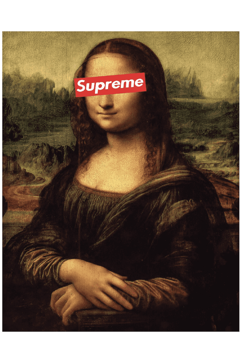Supreme x mona 2024 lisa