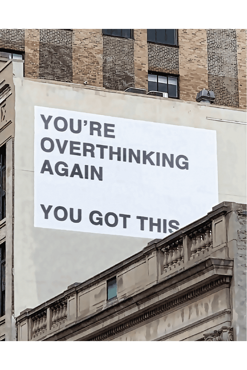 OVERTHINKING POSTER - PosterFi