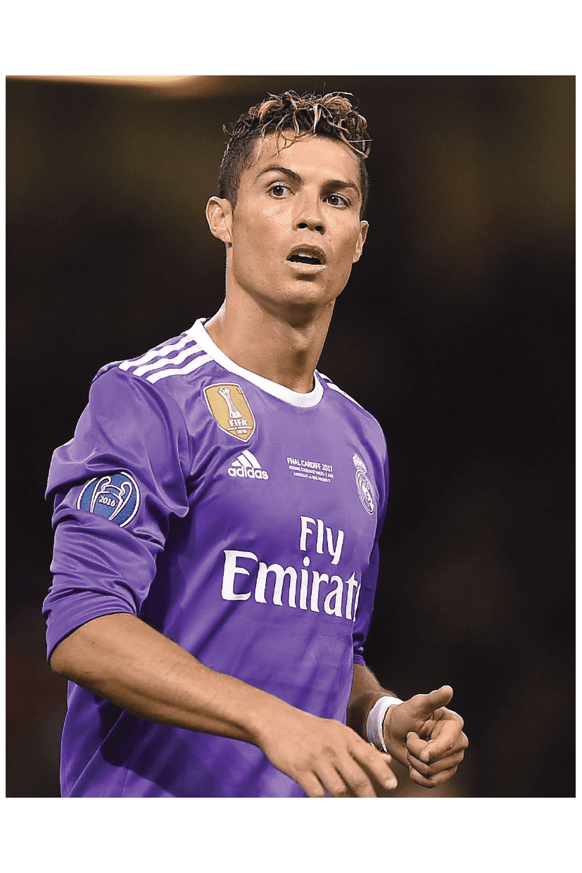 PURPLE RONALDO POSTER - PosterFi