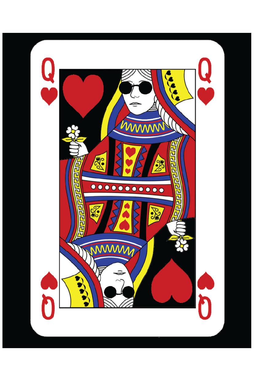 QUEEN CARD POSTER - PosterFi