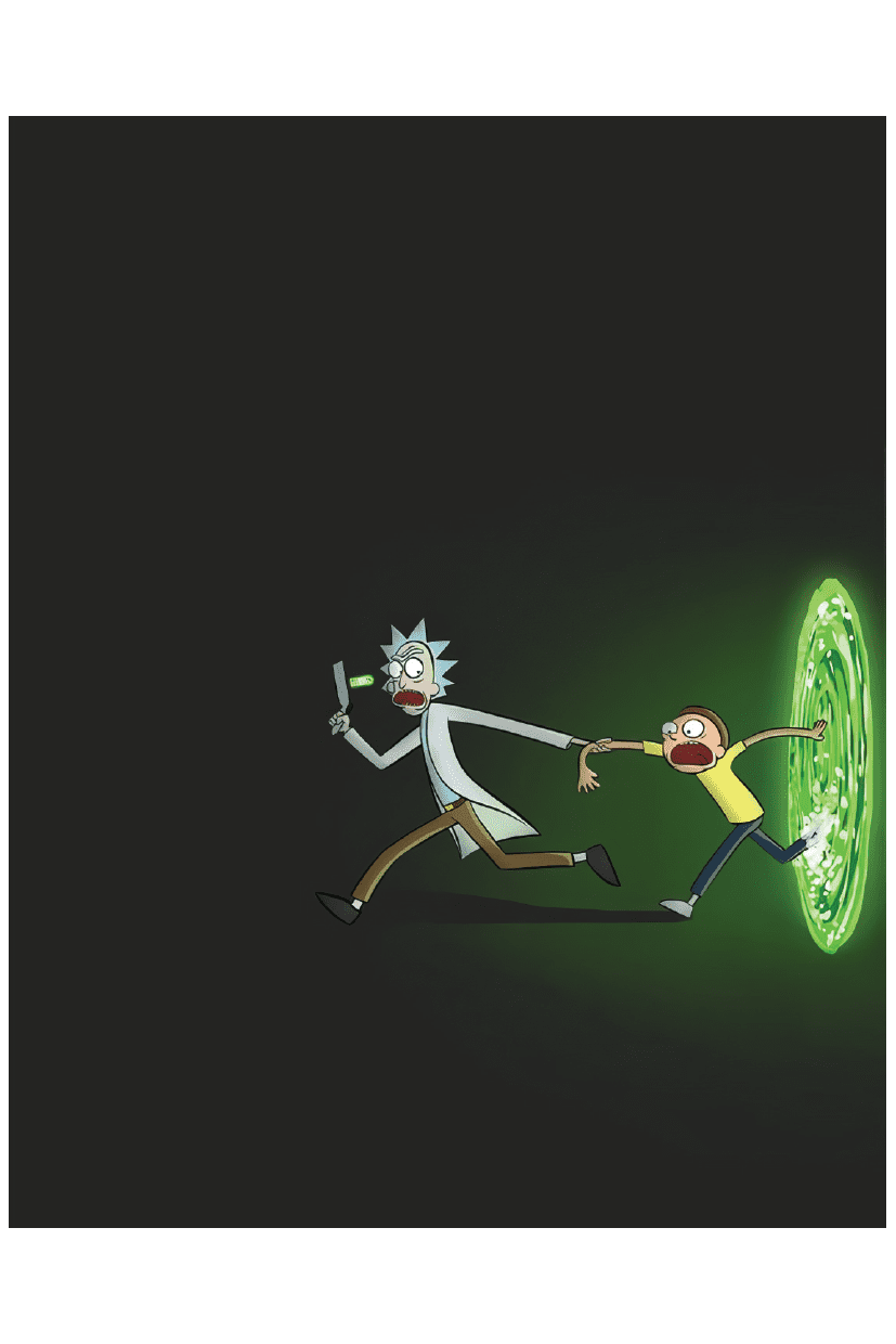 R&M PORTAL POSTER - PosterFi