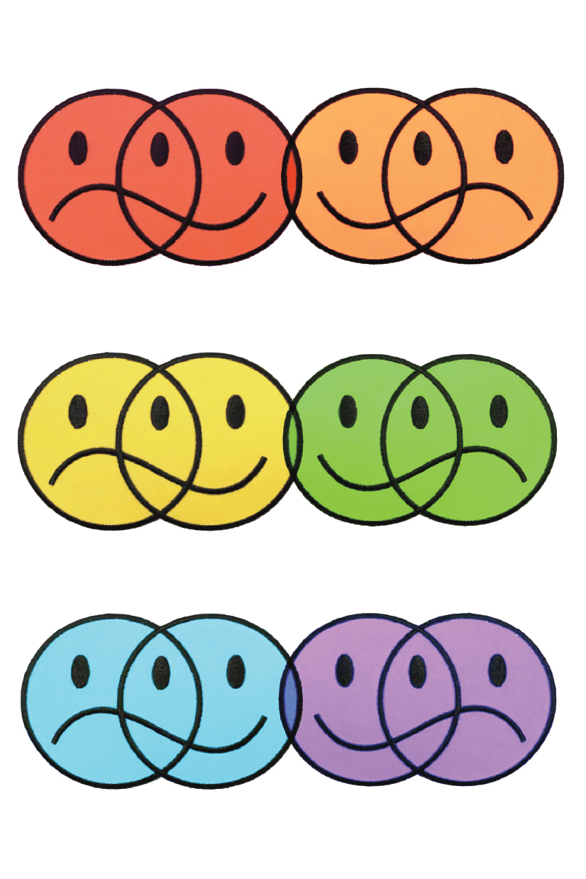 RAINBOW FACES POSTER - PosterFi