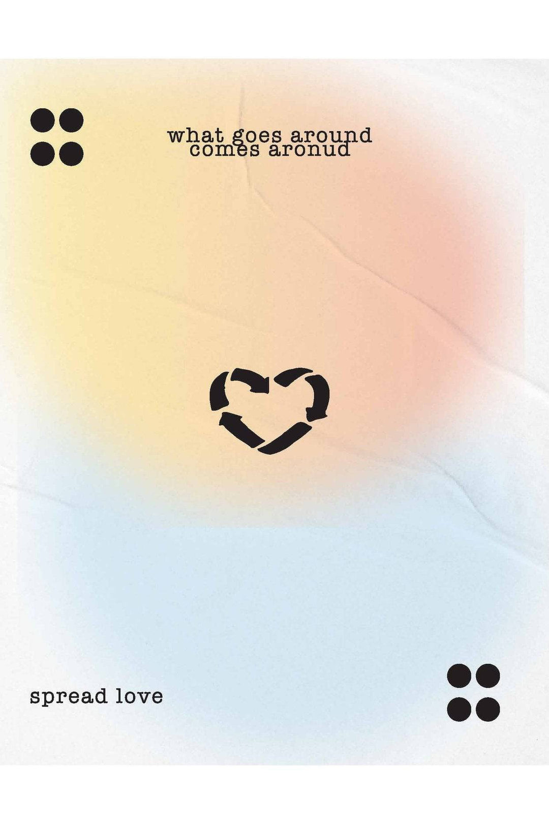 RECYCLE YOUR LOVE POSTER - PosterFi