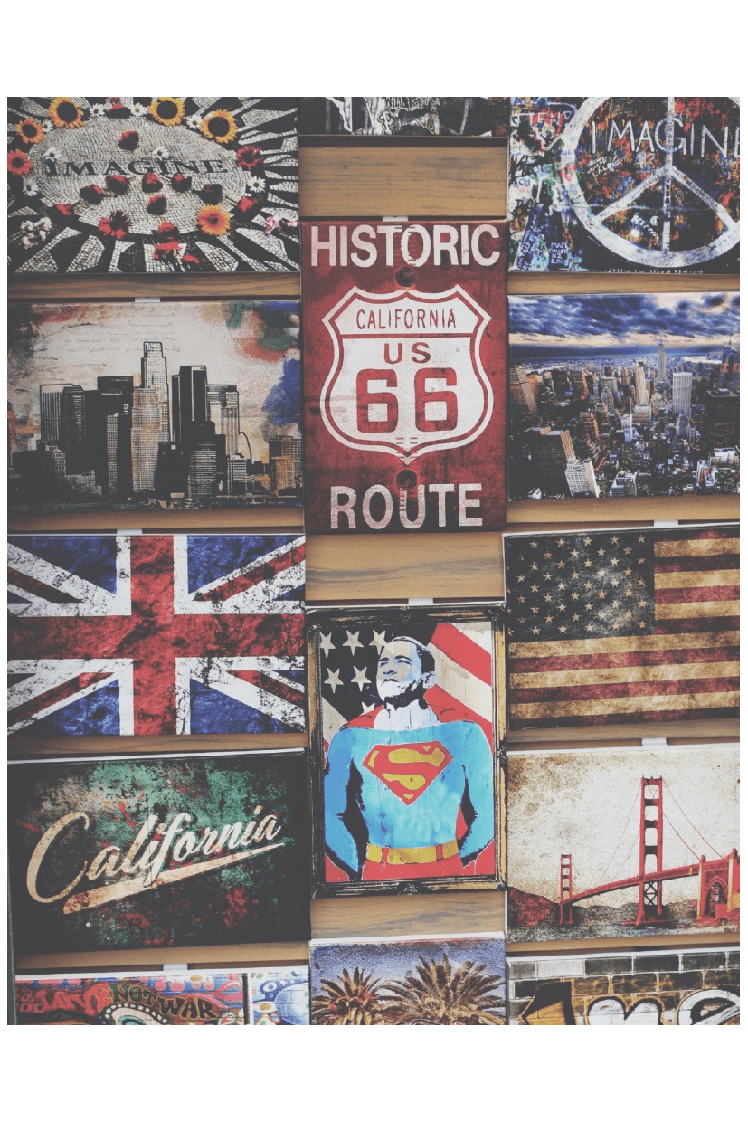 ROUTE 66 POSTER - PosterFi