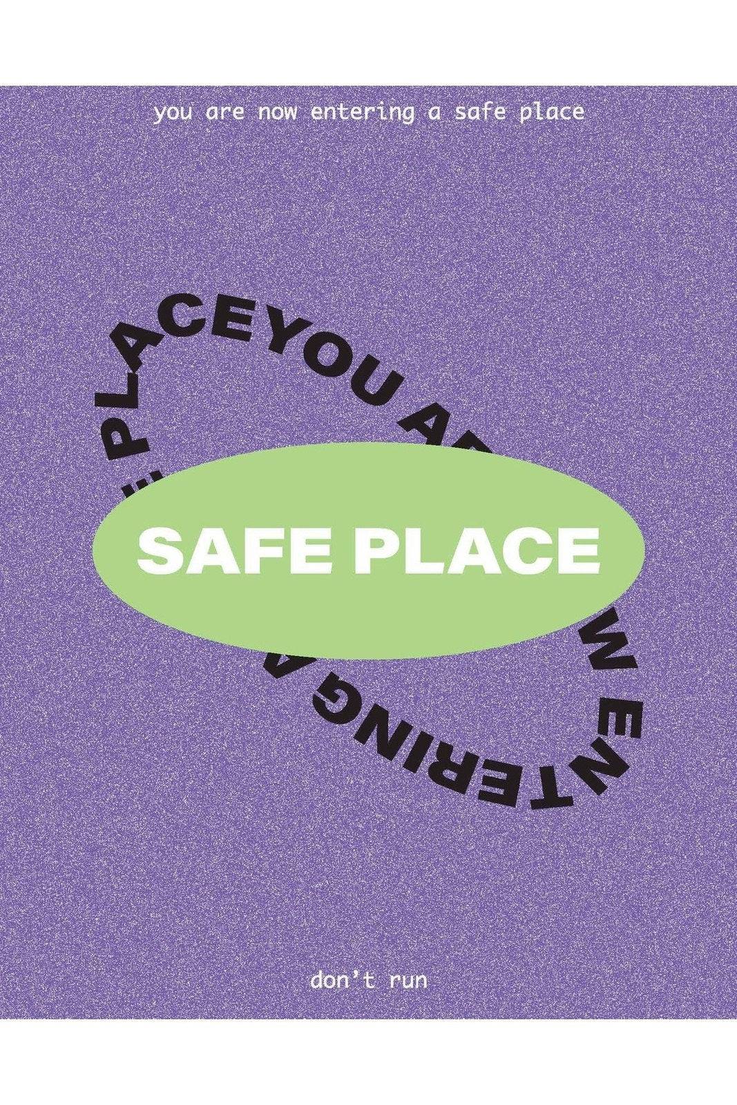 SAFE PLACE POSTER - PosterFi