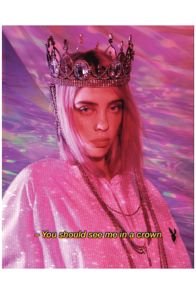 SEE ME IN A CROWN POSTER - PosterFi